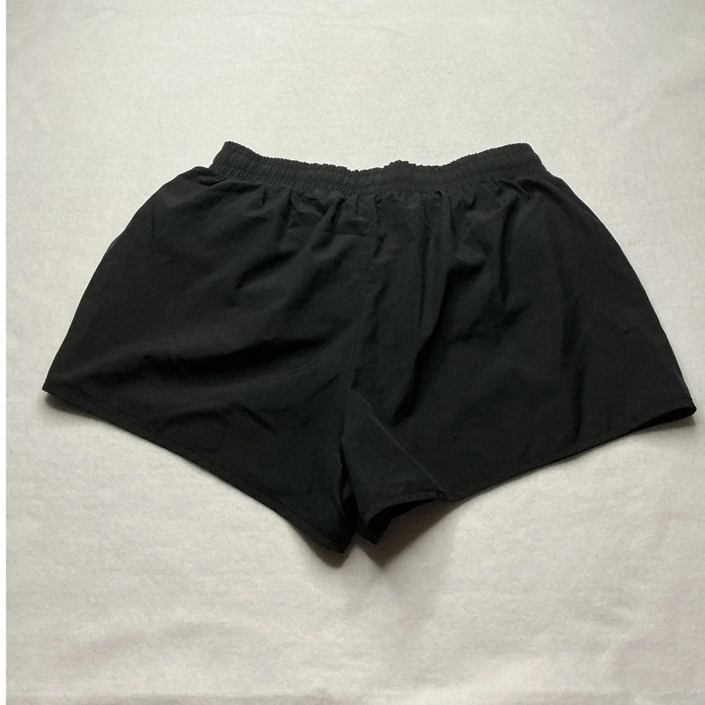 Adidas Reebok Puma Womens Activewear Shorts 4pc Bundle Large Black Green Pink